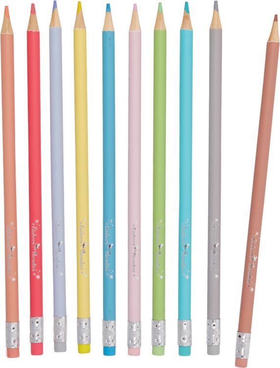 Produktbild: Radierbare Buntstifte Pastell