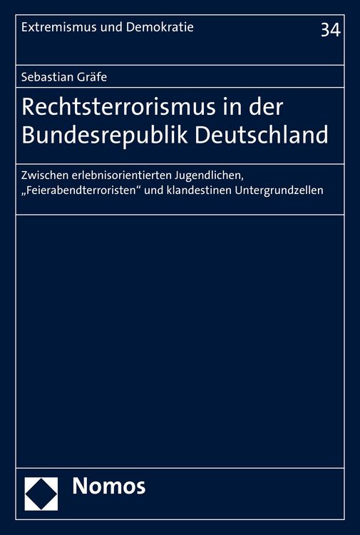 Produktbild: Rechtsterrorismus in der Bundesrepublik Deutschland