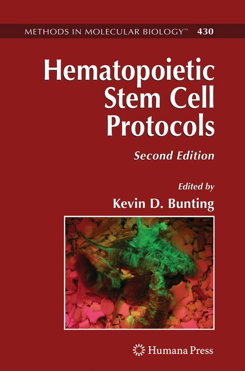 Produktbild: Hematopoietic Stem Cell Protocols
