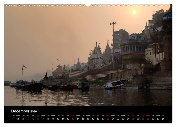 Produktbild: India - Magical Cities and Landscapes (High Quality Premium Wall Calendar 2026 DIN A2 landscape),CALVENDO 12 Month Wall Calendar
