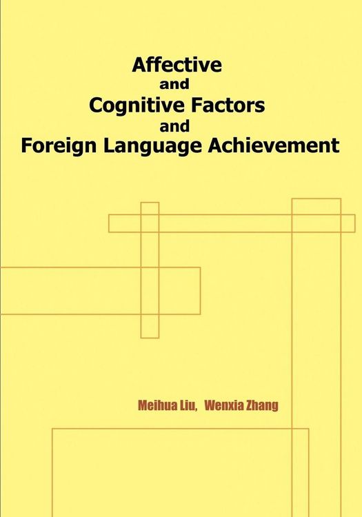 Produktbild: Affective and Cognitive Factors and Foreign Language Achievement