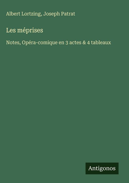 Produktbild: Les m&eacute;prises