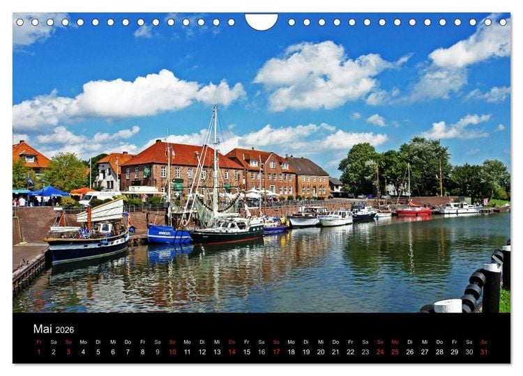 Produktbild: Ostfriesland (Wandkalender 2026 DIN A4 quer), CALVENDO Monatskalender