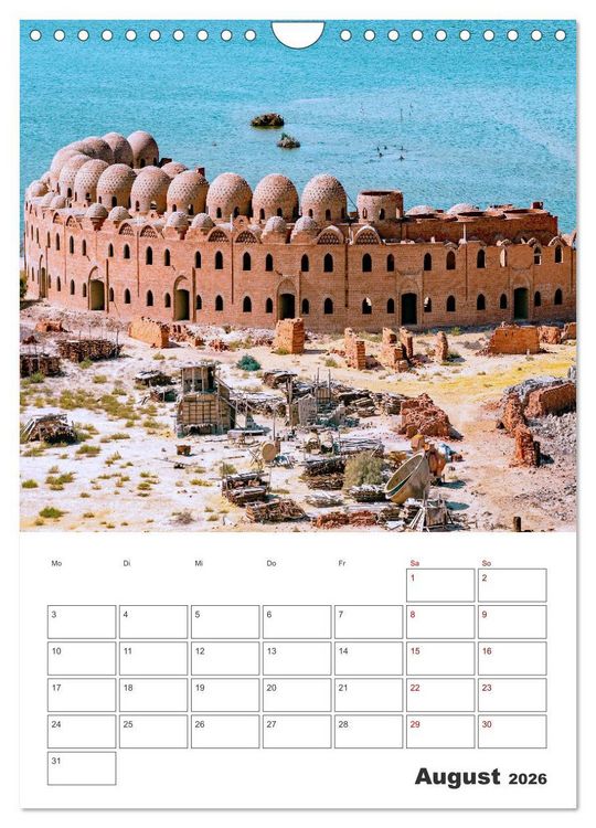 Produktbild: Suezkanal - Urlaubsplaner (Wandkalender 2026 DIN A4 hoch), CALVENDO Monatskalender