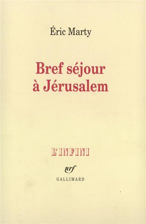 Produktbild: Bref s&eacute;jour &agrave; J&eacute;rusalem