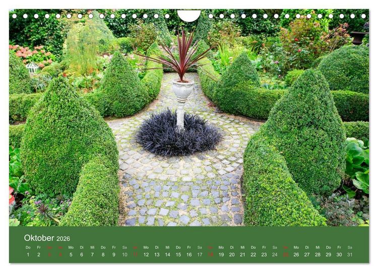 Produktbild: G&auml;rten in Westfalen &ouml;ffnen ihre Pforten (Wandkalender 2026 DIN A4 quer), CALVENDO Monatskalender