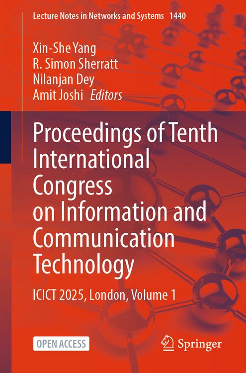 Produktbild: Proceedings of Tenth International Congress on Information and Communication Technology