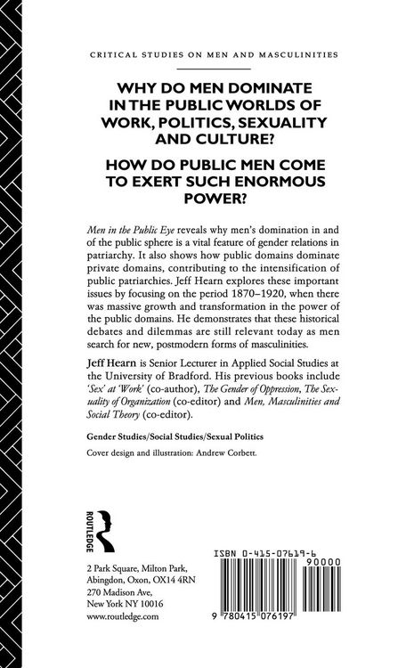 Produktbild: Men In The Public Eye