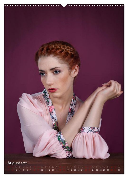 Produktbild: Beauty Faces - Photos by Michael Allmaier (hochwertiger Premium Wandkalender 2026 DIN A2 hoch), Kunstdruck in Hochglanz