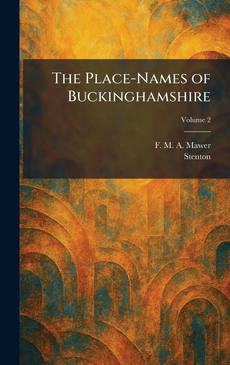 Produktbild: The Place-Names of Buckinghamshire