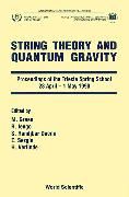 Produktbild: String Theory and Quantum Gravity - Proceedings of Trieste Spring School