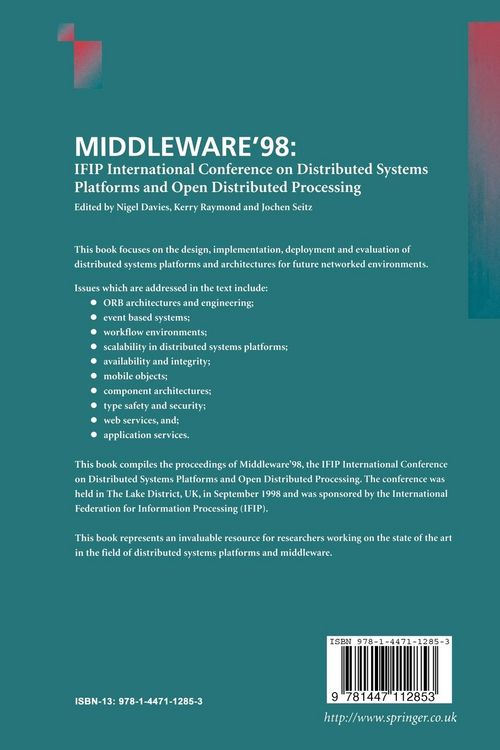 Produktbild: Middleware&rsquo;98