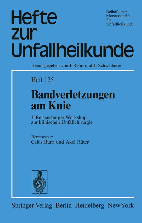 Produktbild: Bandverletzungen am Knie