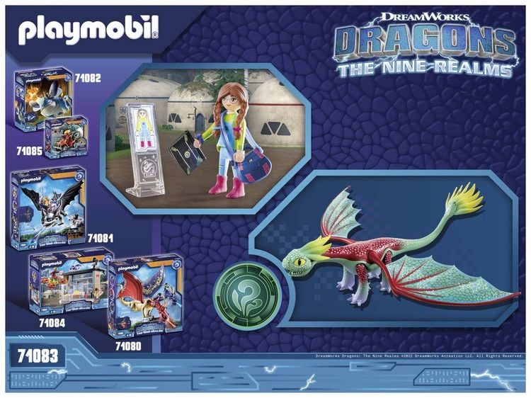 PLAYMOBIL 71083 - Dragons, Die 9 Welten - Feathers & Alex