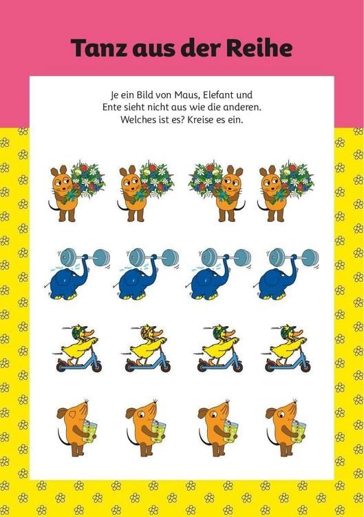 Produktbild: Bunte R&auml;tsel mit der Maus