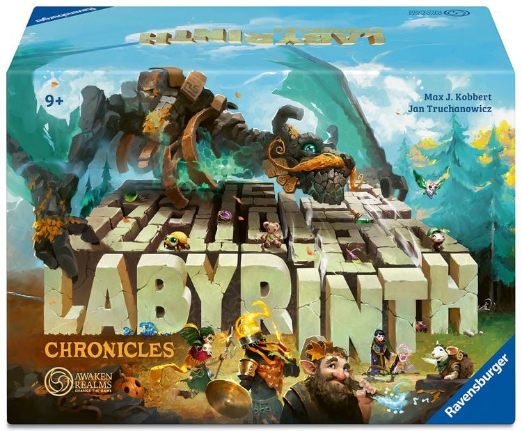 Produktbild: Labyrinth Chronicles - Schiebespiel, Brett- und Gesellschaftsspiel ab 9 Jahre
