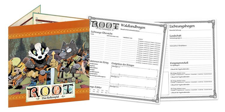 Produktbild: Root - Das Rollenspiel: Spielleitungsschirm-Set