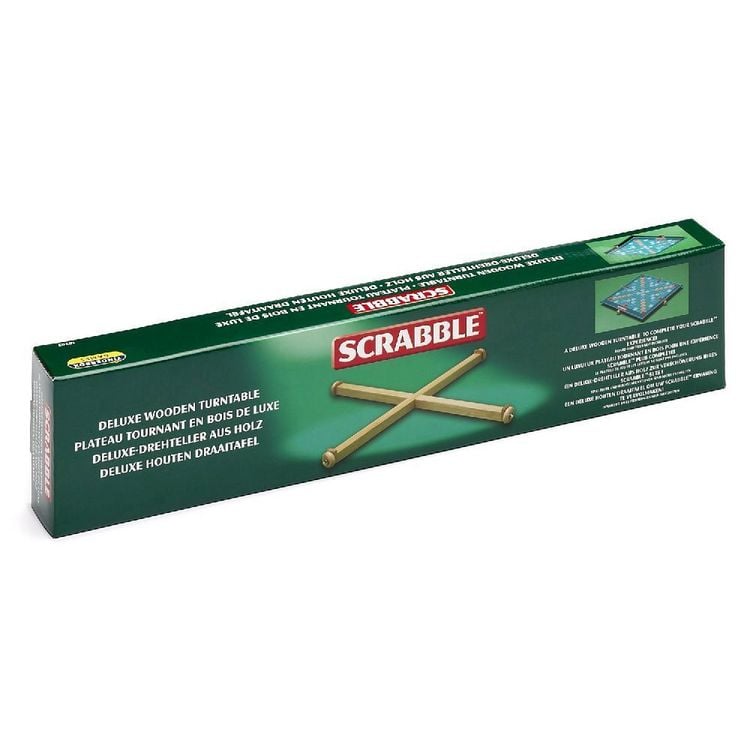 Produktbild: Scrabble de Luxe Drehteller aus Holz