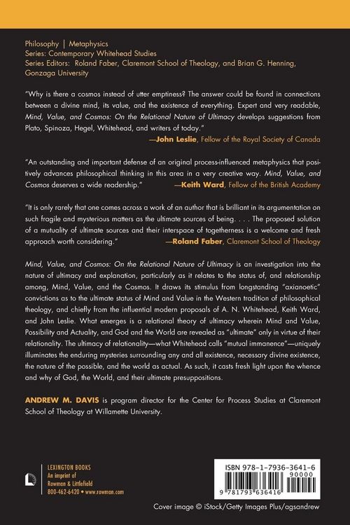 Produktbild: Mind, Value, and Cosmos