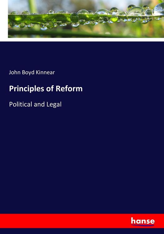 Produktbild: Principles of Reform