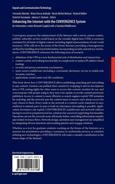 Produktbild: Enhancing the Internet with the CONVERGENCE System