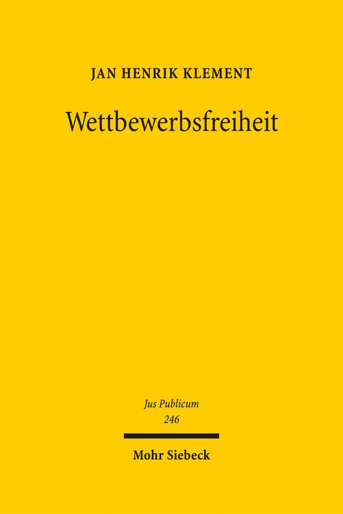Produktbild: Wettbewerbsfreiheit