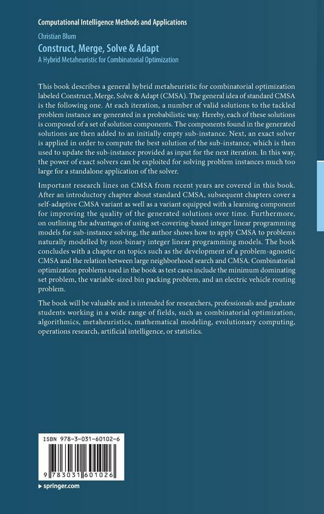 Produktbild: Construct, Merge, Solve & Adapt