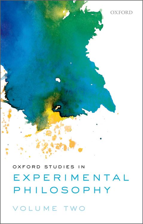 Produktbild: Oxford Studies in Experimental Philosophy, Volume 2