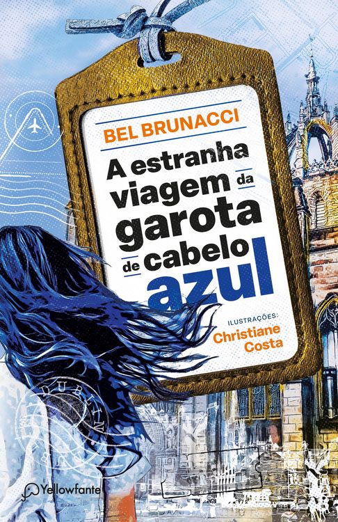 Produktbild: A estranha viagem da garota de cabelo azul