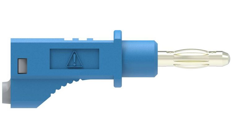 Produktbild: Electro PJP 2117-CD1-100Bl Messleitung Bananenstecker Bananenstecker 1.00m Blau 1St.