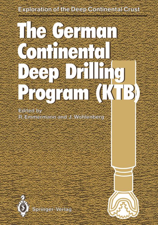Produktbild: The German Continental Deep Drilling Program (KTB)
