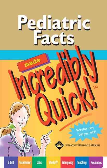 Produktbild: Pediatric Facts Made Incredibly Quick!