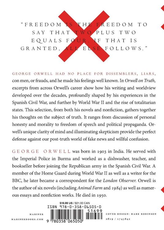 Produktbild: Orwell on Truth
