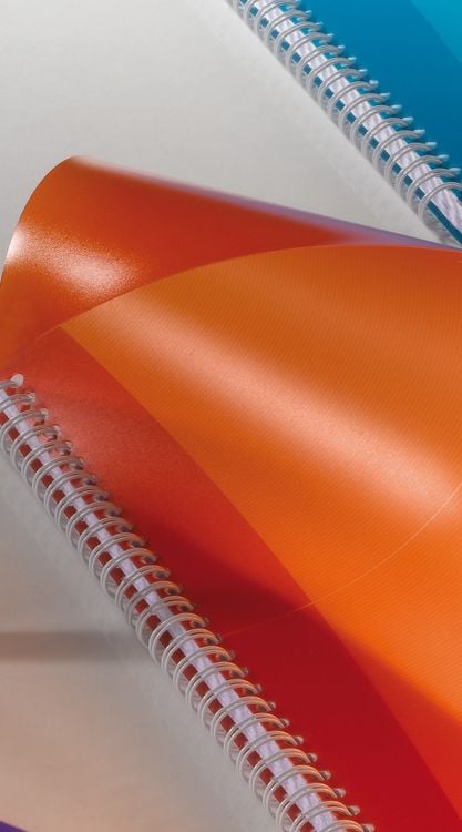 Produktbild: OXFORD Spiralbuch MyColours A5, liniert, 90 Blatt, 90 g/m&sup2;, 1 St&uuml;ck sortiert
