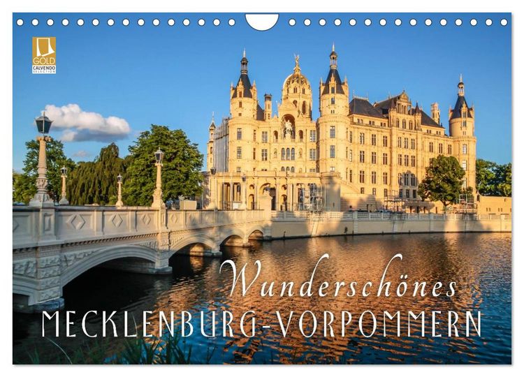 Produktbild: Wundersch&ouml;nes Mecklenburg-Vorpommern (Wandkalender 2026 DIN A4 quer), CALVENDO Monatskalender