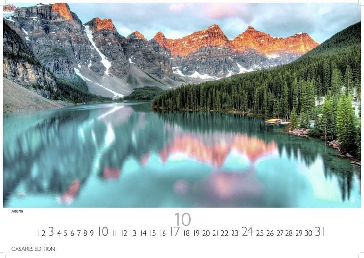 Produktbild: Kanada Kalender 2027 &ndash; Wandkalender | Fotokalender Nordamerika 24x35cm - Stimmungsvolle Reise durch Kanada, majest&auml;tische Natur, wilde Weiten und eindrucksvolle Fotomotive