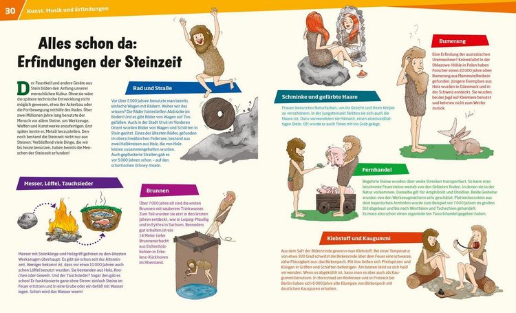Produktbild: WAS IST WAS Band 138 Steinzeit. Die Zähmung des Feuers