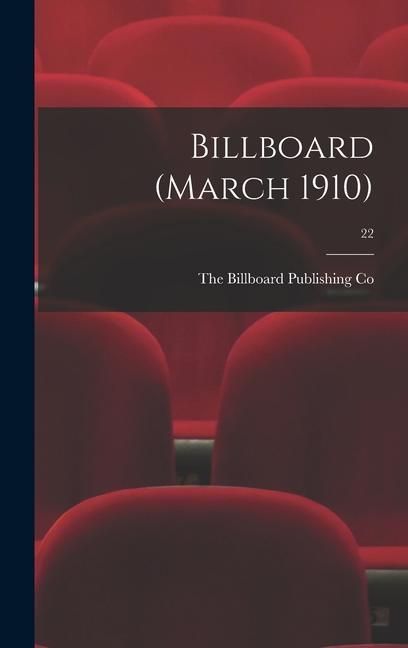 Produktbild: Billboard (March 1910); 22