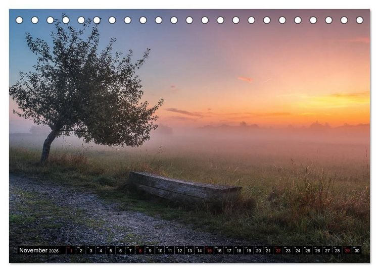 Produktbild: Das M&uuml;nsterland - Meine Impressionen (Tischkalender 2026 DIN A5 quer), CALVENDO Monatskalender