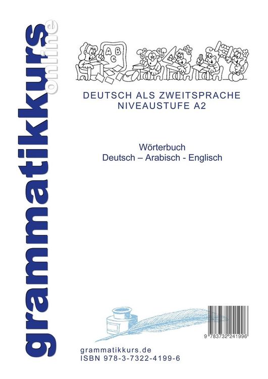Produktbild: W&ouml;rterbuch A2 Deutsch-Arabisch-Englisch