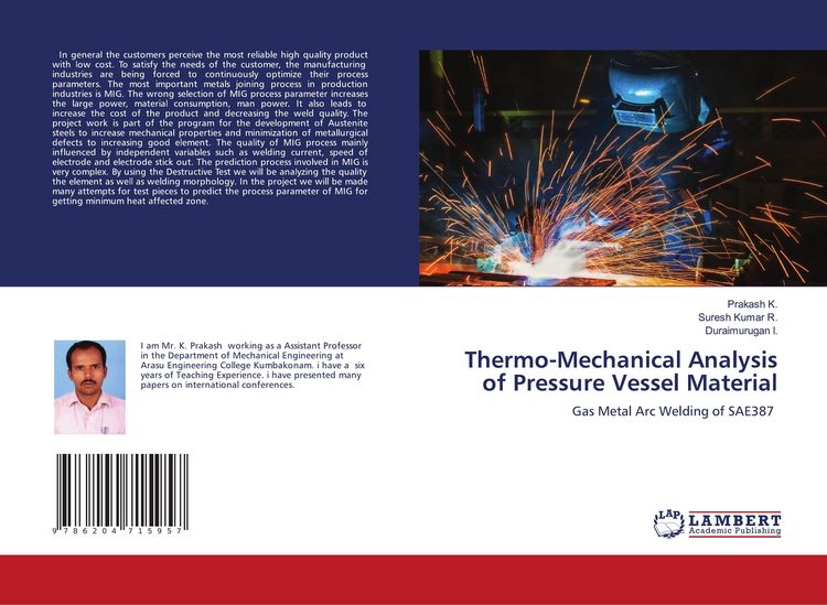 Produktbild: Thermo-Mechanical Analysis of Pressure Vessel Material