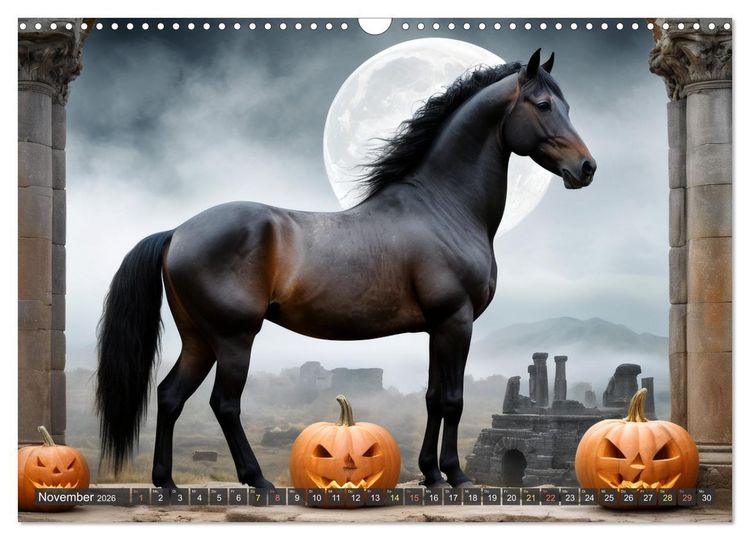 Produktbild: Sch&ouml;ne wilde Mustangs (Wandkalender 2026 DIN A3 quer), CALVENDO Monatskalender
