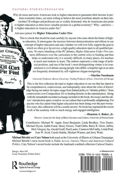 Produktbild: Higher Education Under Fire