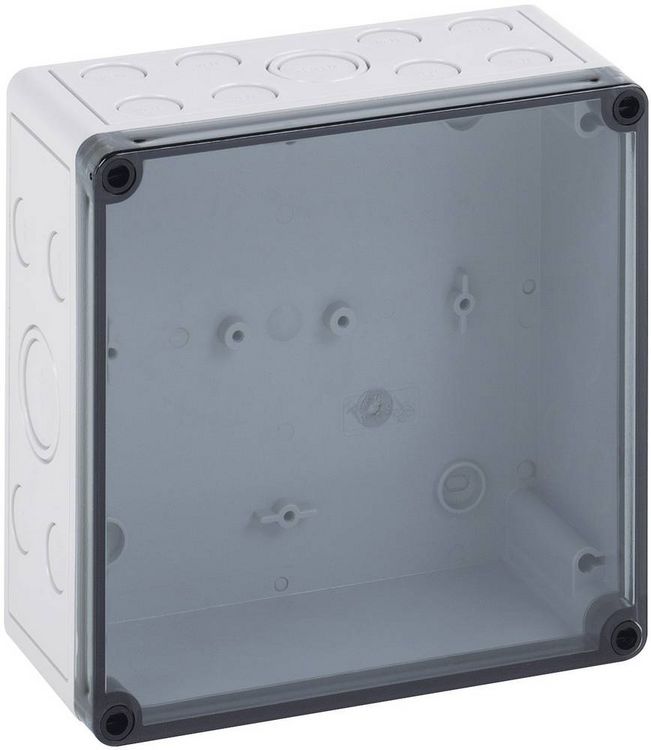 Produktbild: Spelsberg TK PS 1811-6f-tm Installations-Geh&auml;use 180 x 110 x 63 Polycarbonat, Polystyrol (EPS) Lichtgrau (RAL 7035) 1 St.
