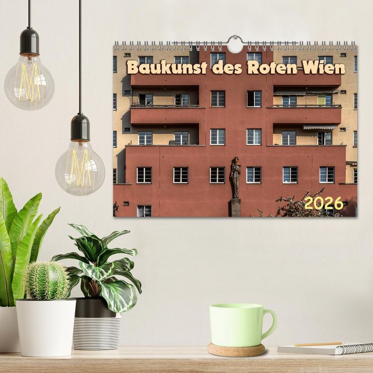 Produktbild: Baukunst des Roten Wien (Wandkalender 2026 DIN A4 quer), CALVENDO Monatskalender