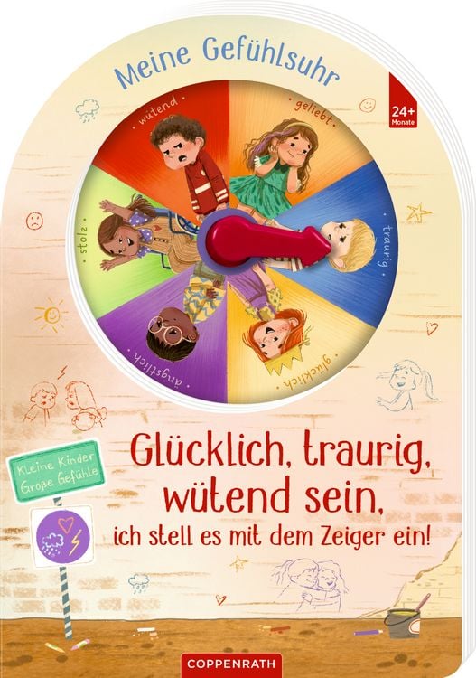 Produktbild: Gl&uuml;cklich, traurig, w&uuml;tend sein, ich stell es mit dem Zeiger ein!