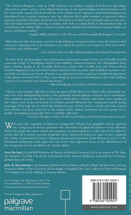 Produktbild: The American Bourgeoisie