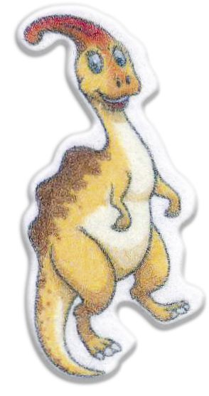 Produktbild: URSUS Dekorationsartikel Filz-Sticker Dinos