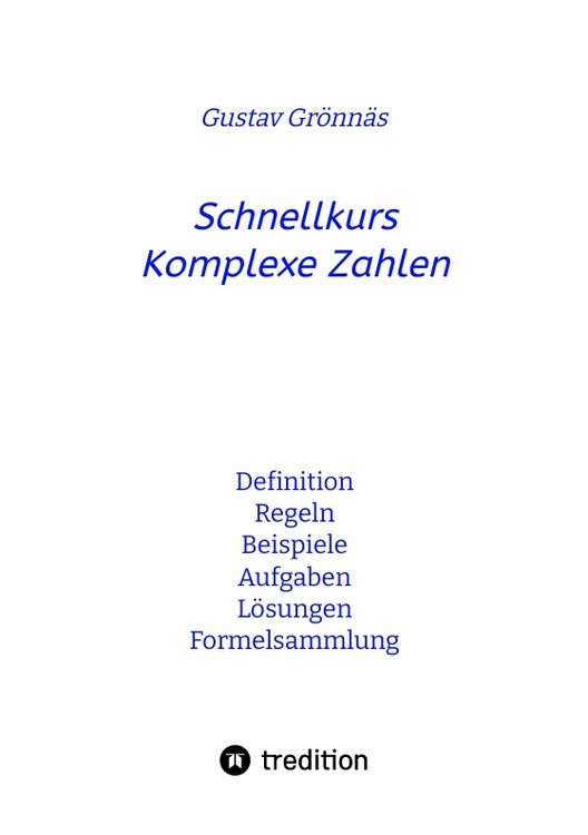 Produktbild: Schnellkurs Komplexe Zahlen