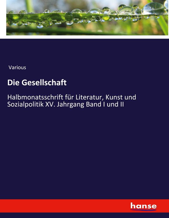 Produktbild: Die Gesellschaft